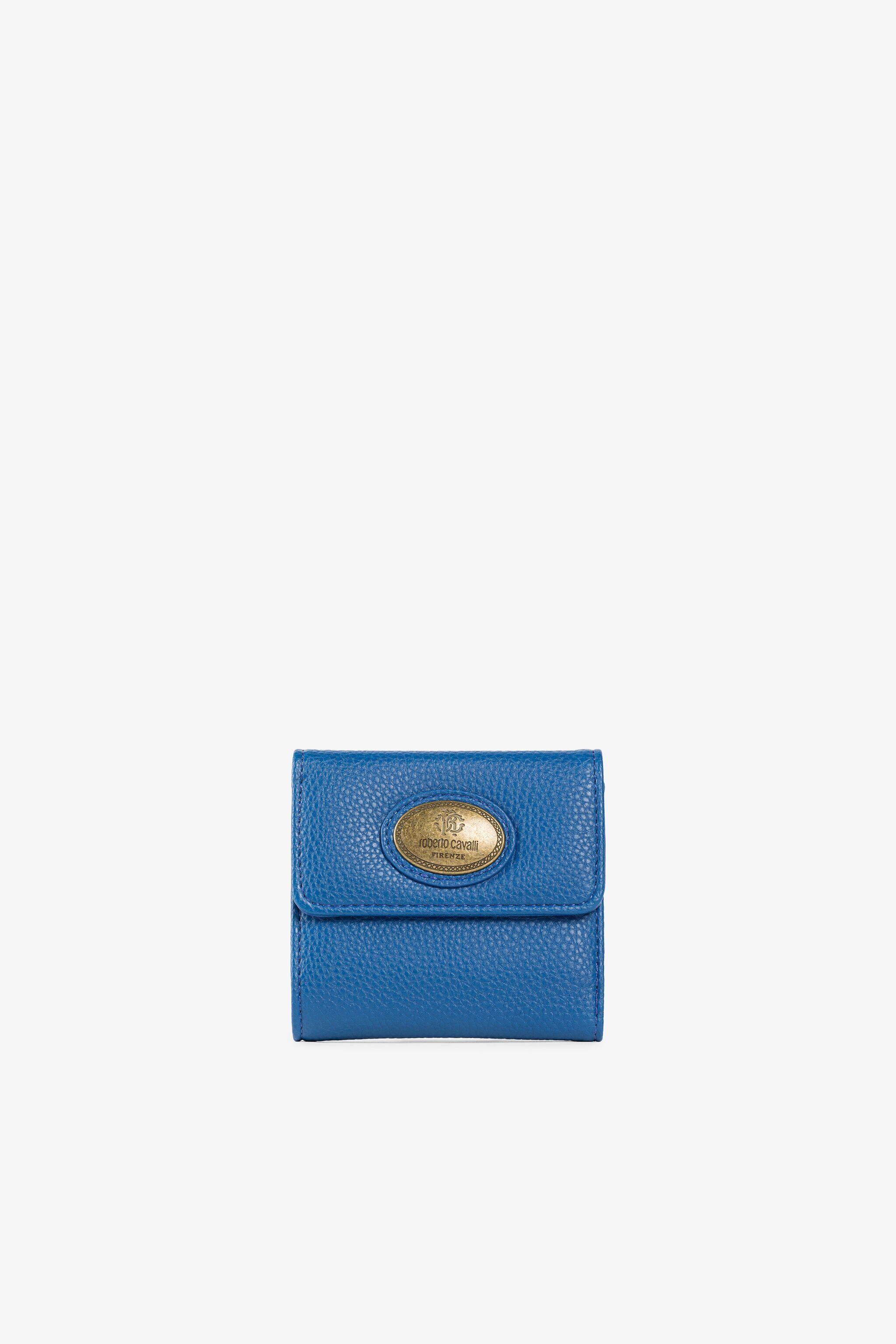 RC RC Monogram Geldbeutel mit drei Fächern Blau JSA003-AB001