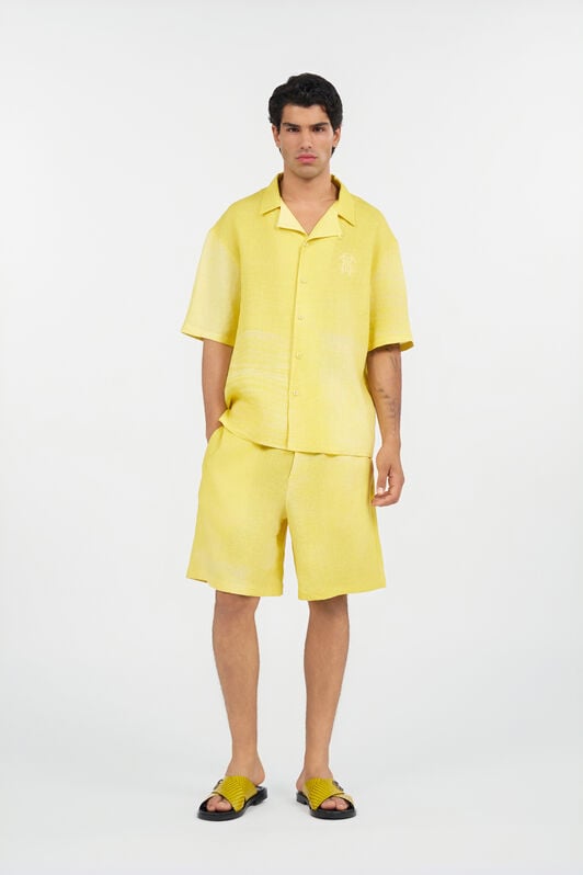 RC Bermuda in Lino YELLOW WNT271-3HR37