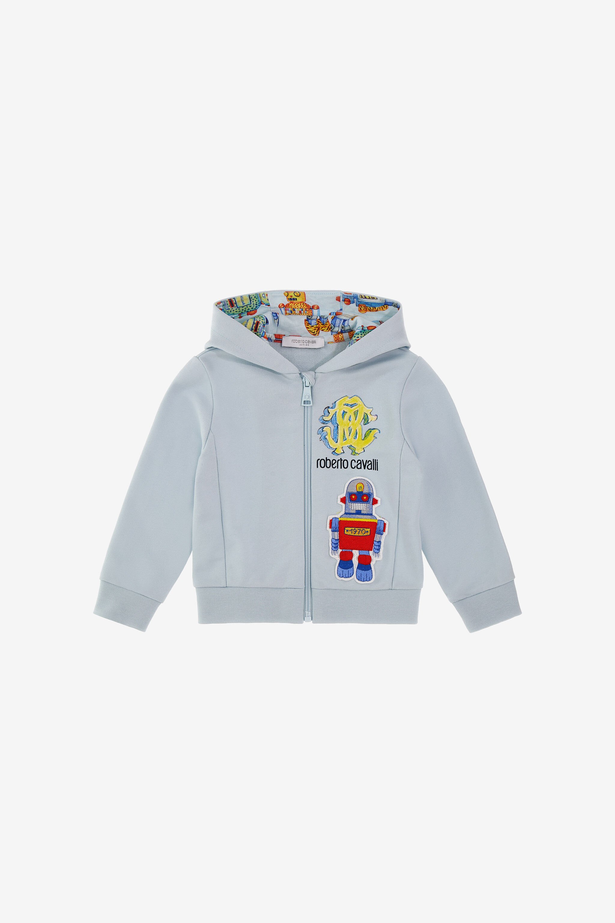 JU Logo Sweatshirt Light blue SJT912-CF050