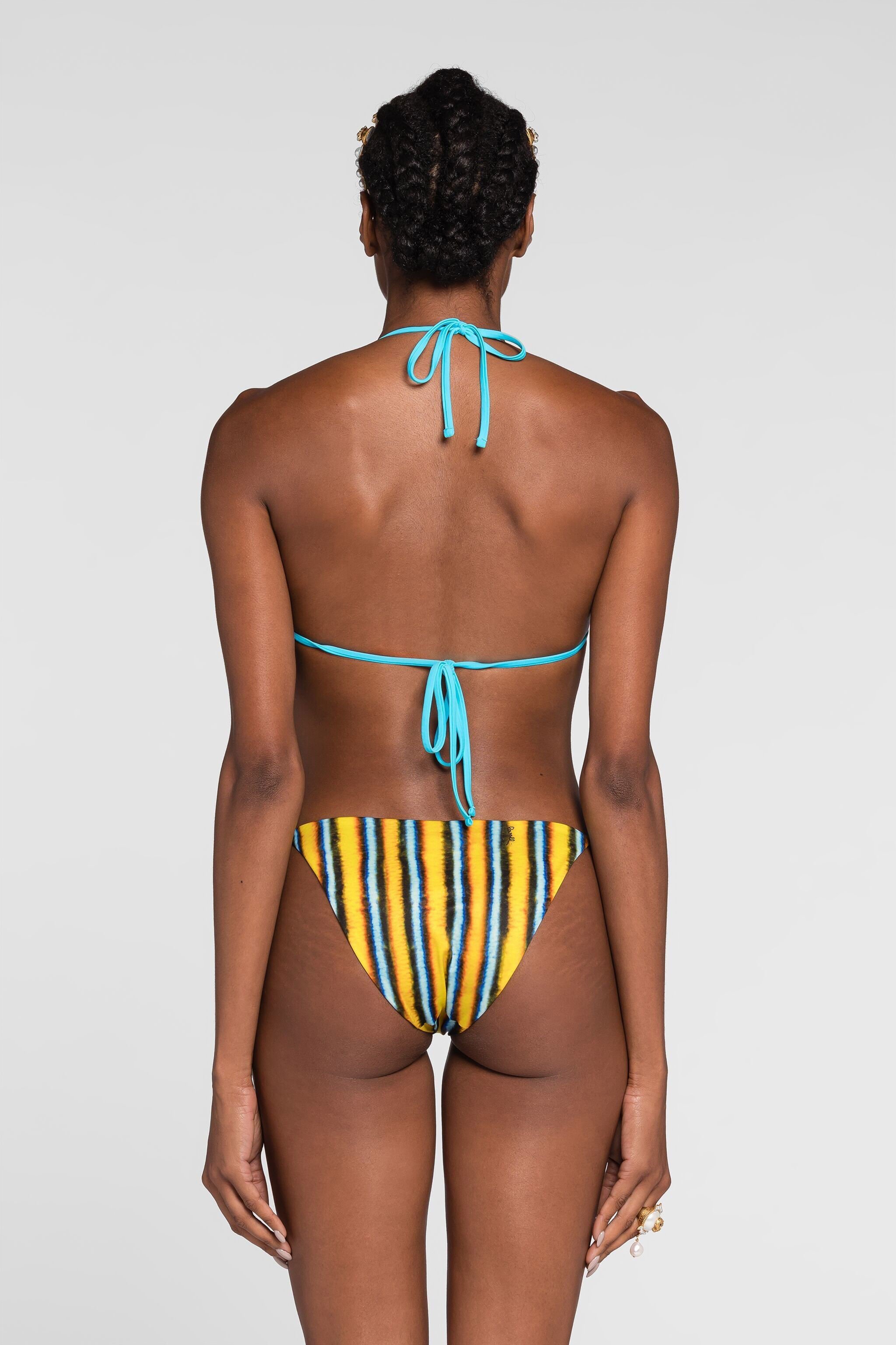 RC Baidera Print Swimsuit Bikini Top MULTICOLOR QKW00G-LNF55