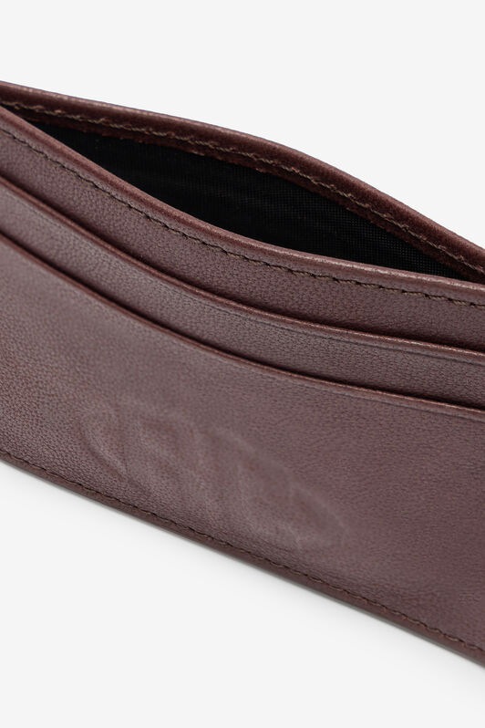 RC Flat Cardholder in Vintage Leather RC Flat Cardholder in Vintage Leather Brown VRA004-PGB00