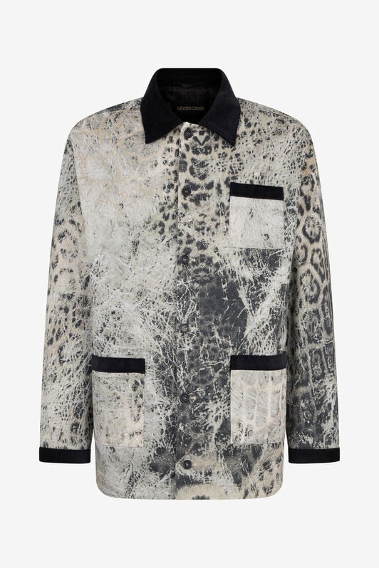 RC Jaguar Print Jacket GREY/BLACK XNT407-EAI31