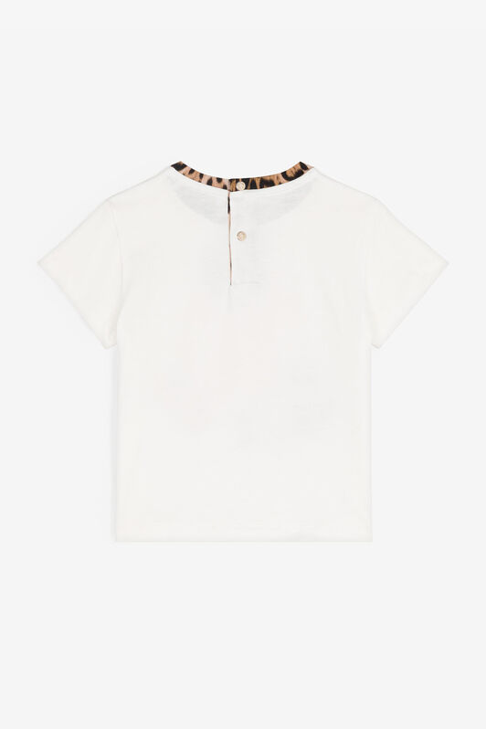 JU Bird-Print Cotton T-Shirt JU Bird-Print Cotton T-Shirt White RJT60K-JD001