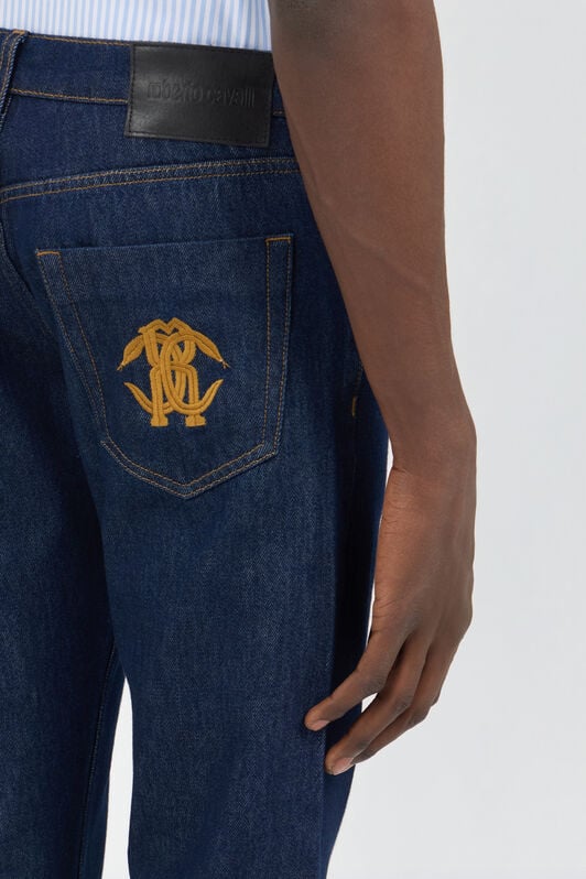RC Jeans con Ricamo Monogram RC EXTRA DARK BLUE SOJ20A-DL015