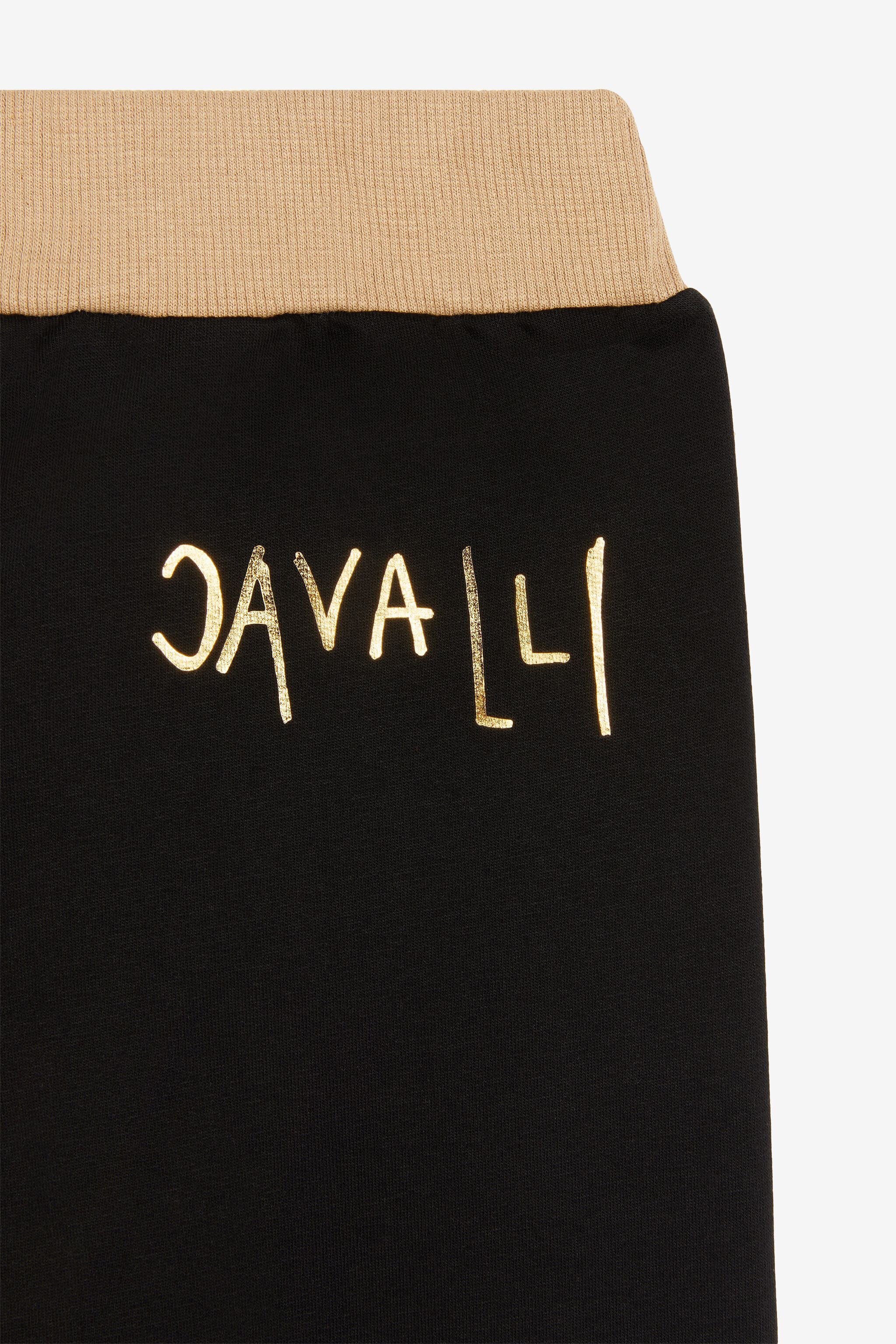 JU Pullover mit Logo-Bestickung Schwarz NJT200-CF042