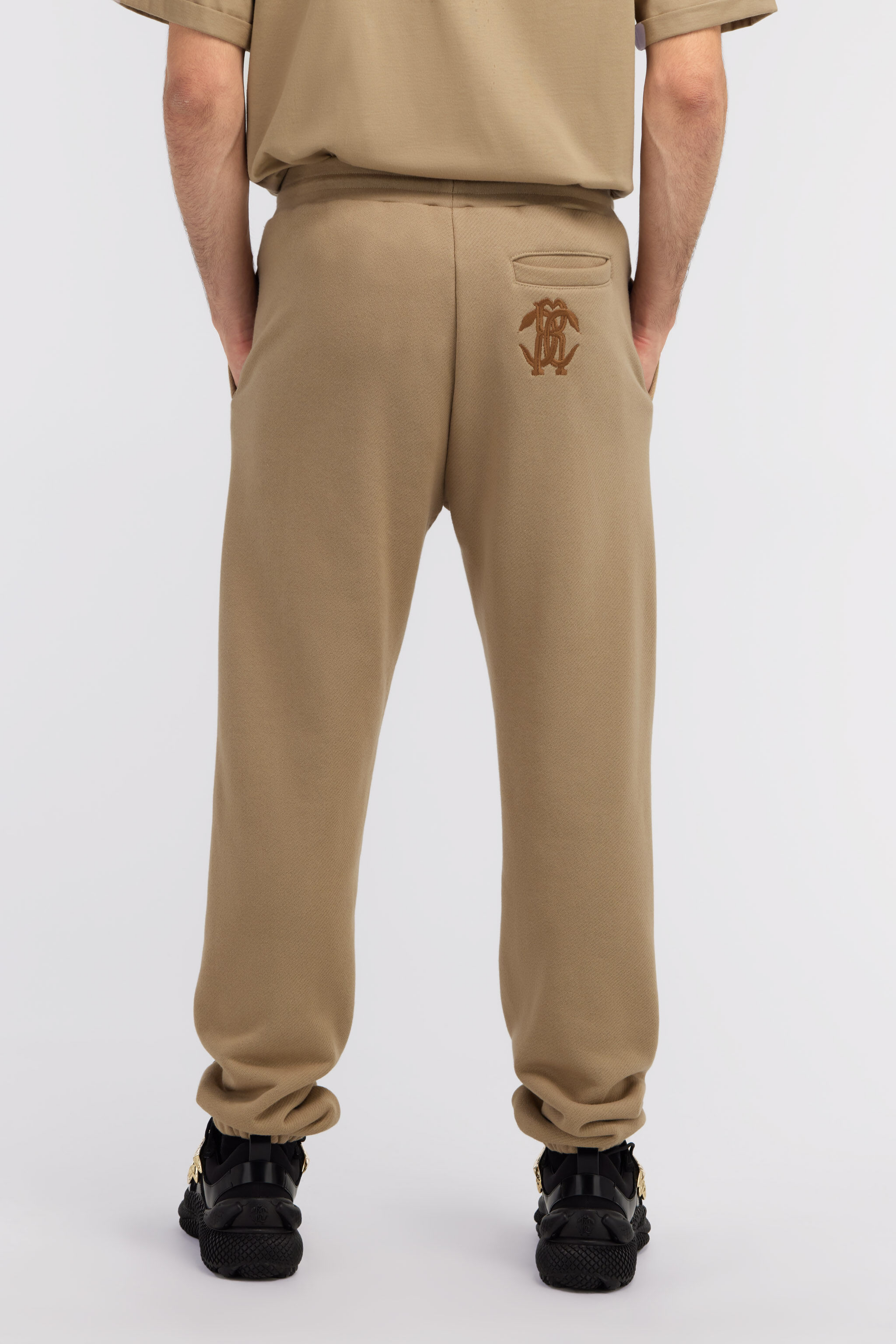 RC Trousers with Fang detail Marron clair SRT25A-CF050