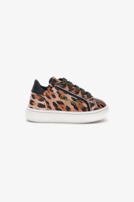 JU Sneaker Marron clair RJS01N-PZJ02