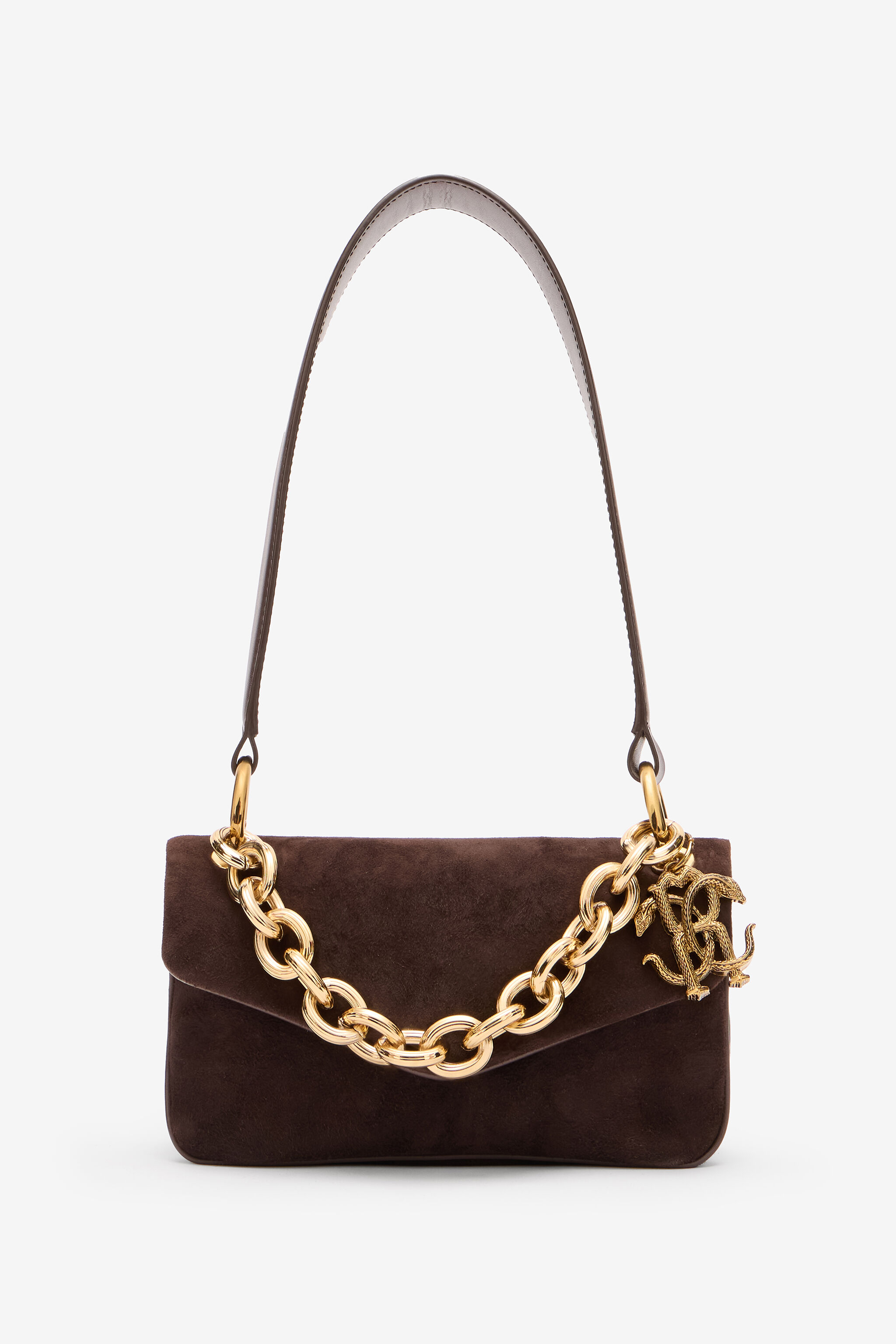 RC Small Bag with Chain Brown VKB016-PC002
