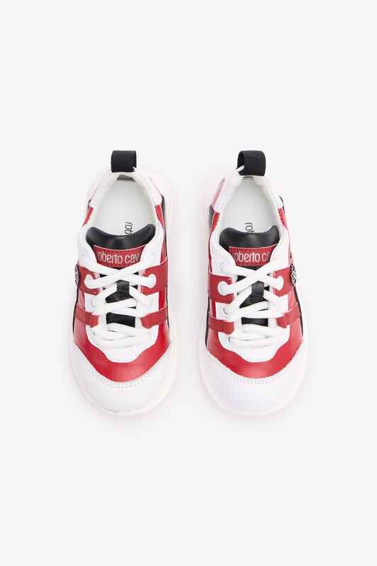 JU Zapatillas color block con monograma RC RED/WHITE/BLACK    6 TJS02A-PZJ42