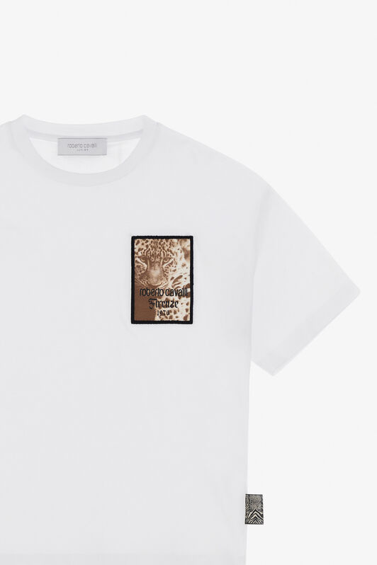 JU T-shirt with print White TJT61F-JD001