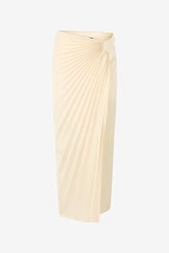 RC Ivory Midi Pleated Skirt RC Ivory Midi Pleated Skirt IVORY WWT300-KU021