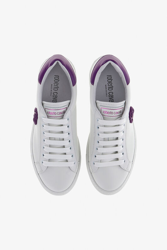 RC Sneakers with Monogram Mirror Snake RC Sneakers with Monogram Mirror Snake White/Purple RKS038-PZA90