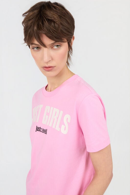 JC Graphic Print T-Shirt CARNATION WFT226-WF608