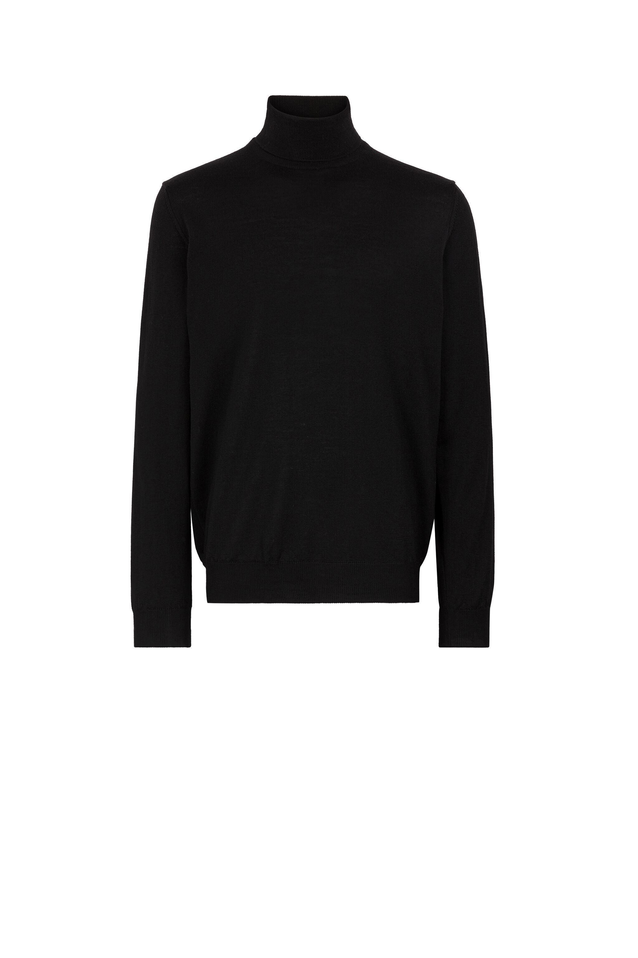 RC Wool Sweater Black JSM00B-MQ030