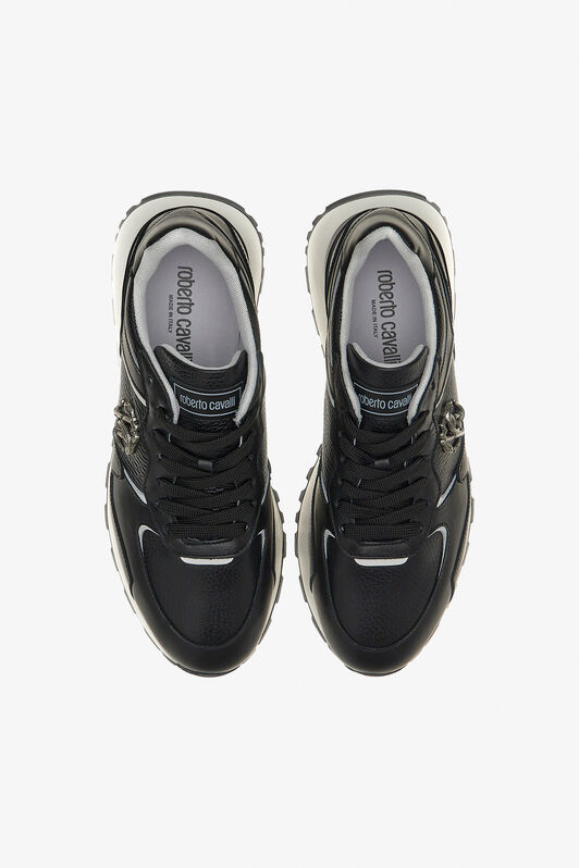 RC Sneakers with Monogram Mirror Snake RC Sneakers with Monogram Mirror Snake Black RRS021-PZB28