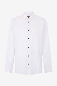 RC White Shirt with Monogram RC Embroidery WHITE SOT70P-FN006