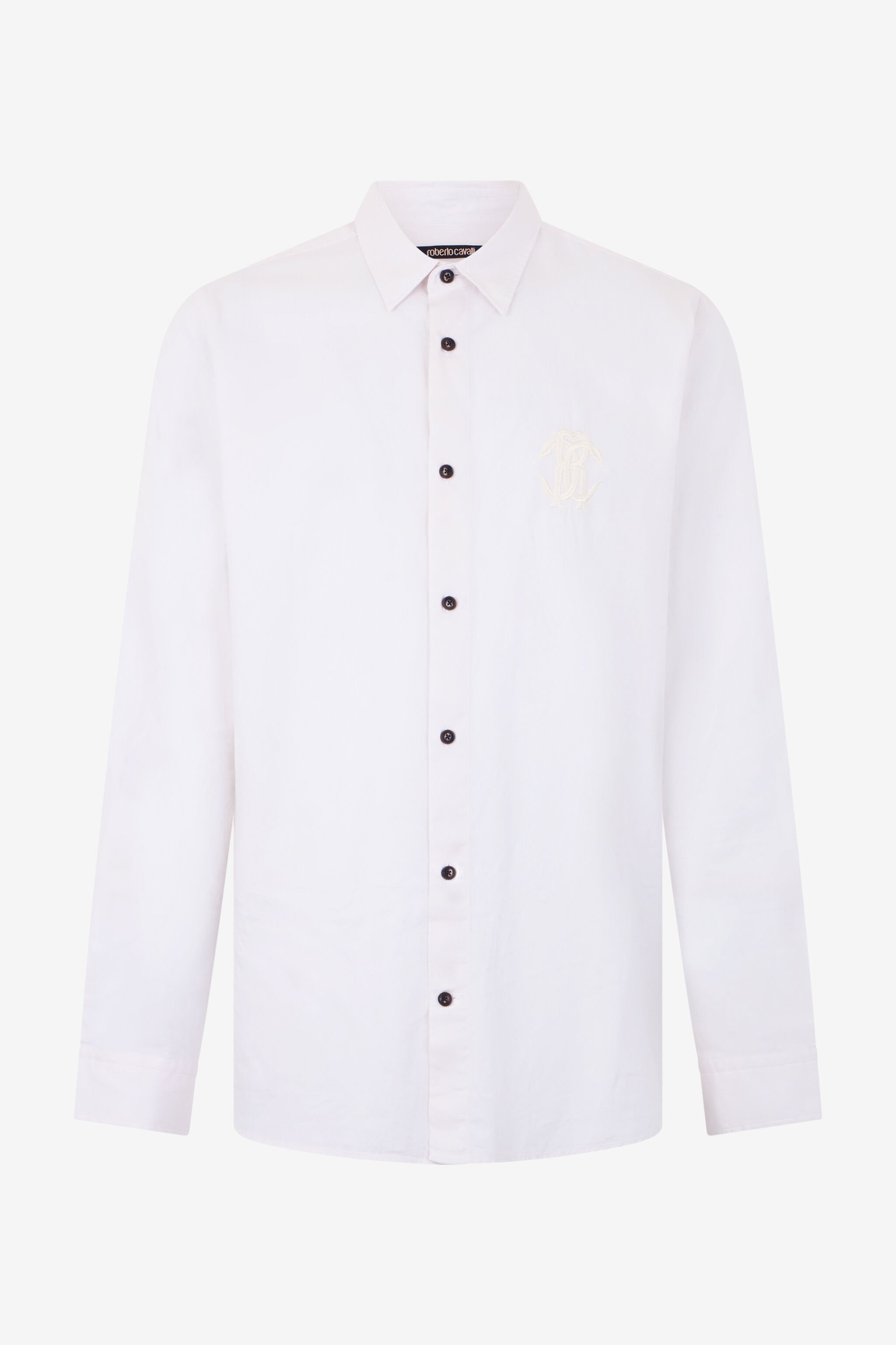 RC Chemise Blanche avec Broderie Monogram RC RC Chemise Blanche avec Broderie Monogram RC WHITE SOT70P-FN006