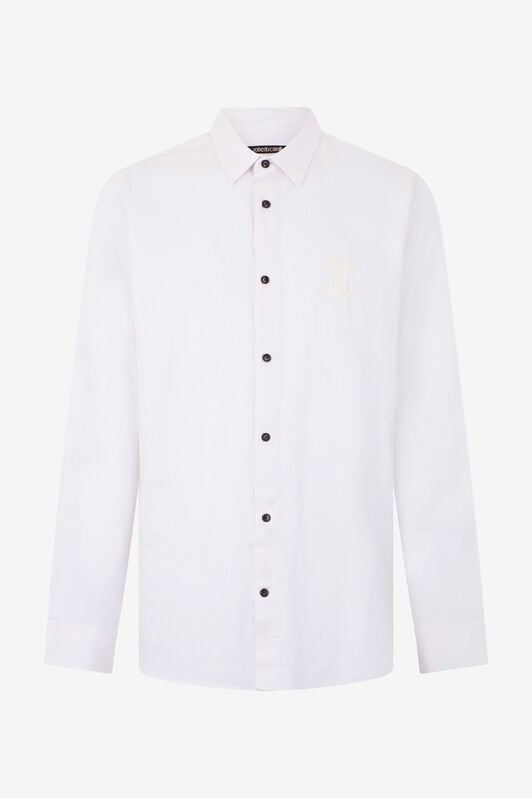 RC Chemise Blanche avec Broderie Monogram RC RC Chemise Blanche avec Broderie Monogram RC WHITE SOT70P-FN006