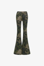 ${brand} Hawaii Green printed Jeans ${colorDescription} ${masterID}
