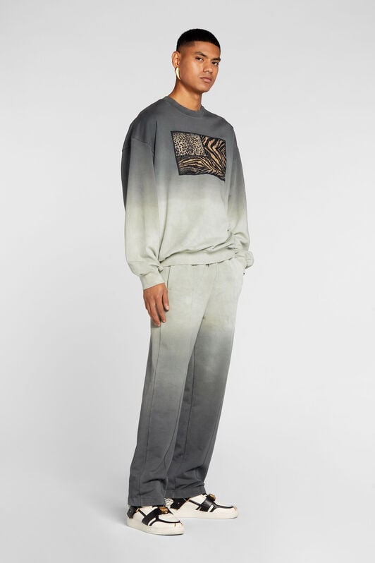 RC Faded Cotton Sweatpants Light green ORT25I-CF050