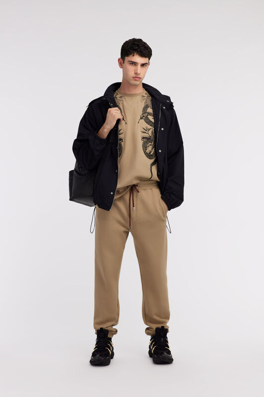 RC Trousers with Fang detail Marron clair SRT25A-CF050