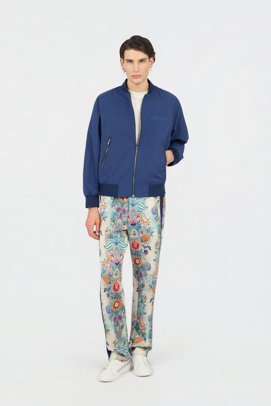 JC Giacca Stampa Tropical Garden NAVY WFT129-WF185