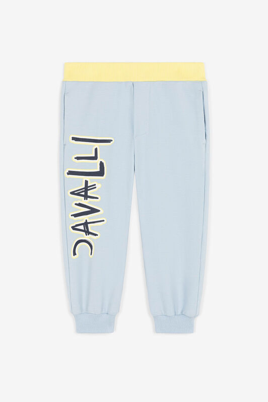 JU Logo-Print Sweatpants JU Logo-Print Sweatpants Light blue OJT20E-CF042