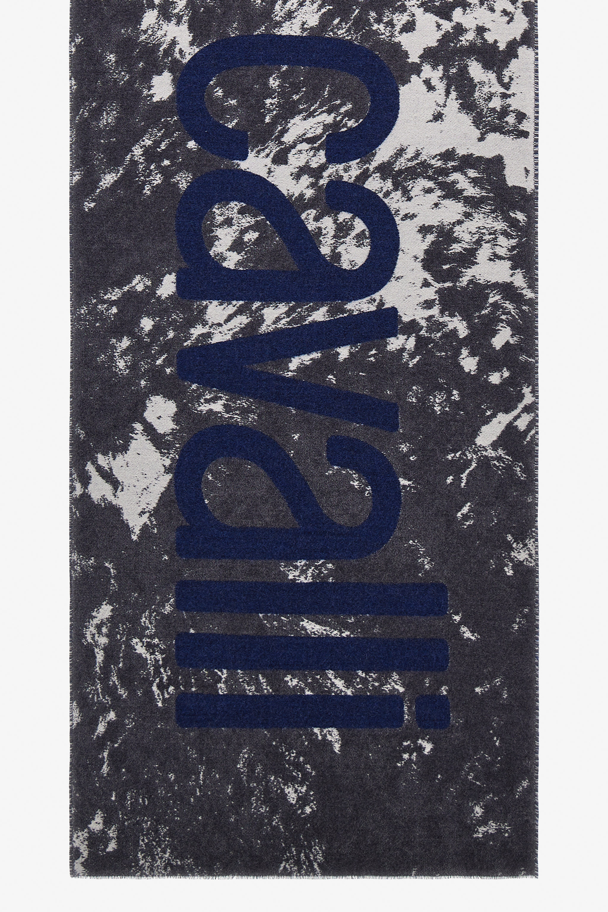 RC Sciarpa Con Stampa Appaloosa E Logo Blu scuro TALR44-IR061