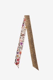 ${brand} Fascia in Seta con Stampa Florentine Flowers ${colorDescription} ${masterID}