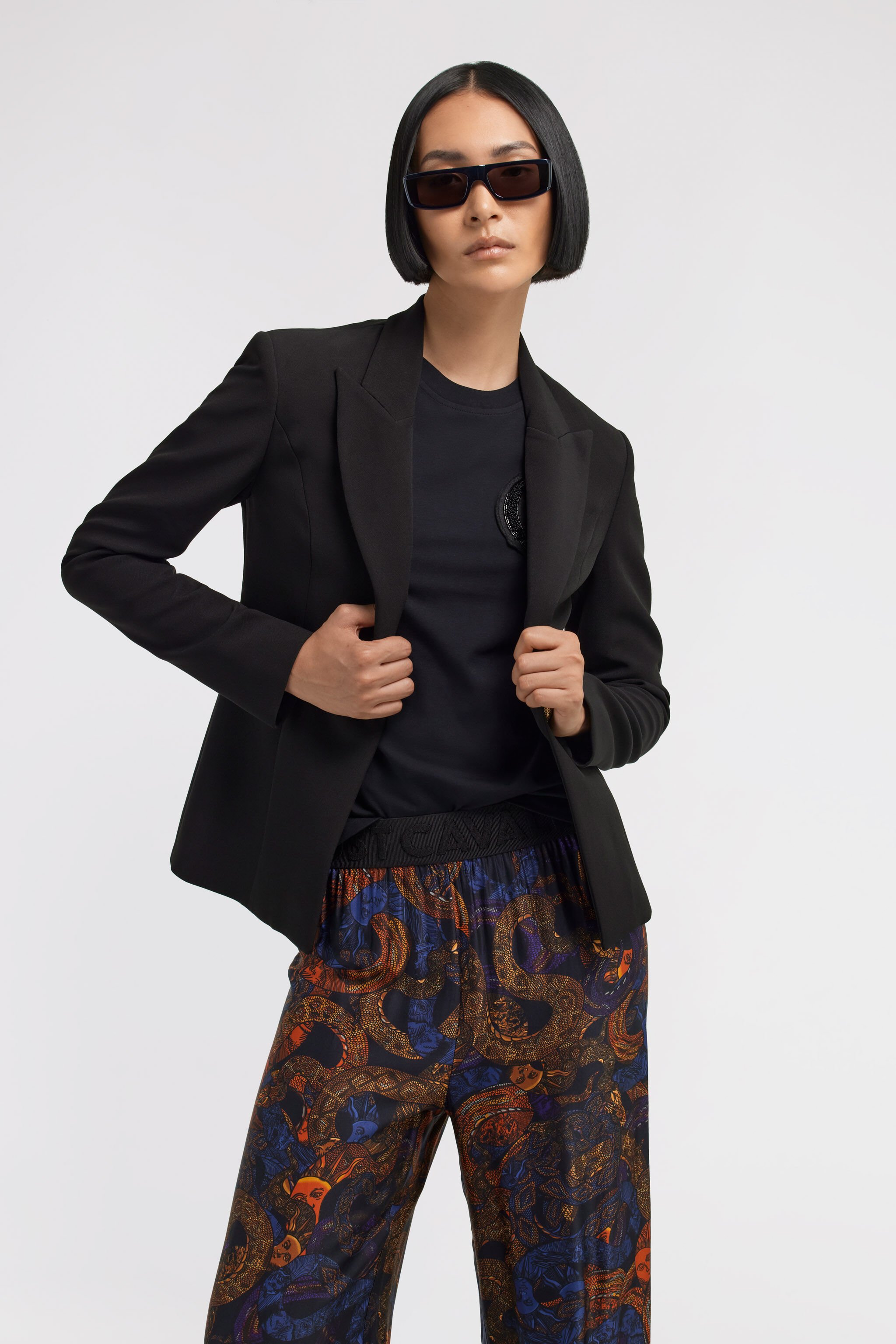 JC Just Cavalli Blazer Black TFT149-TF216