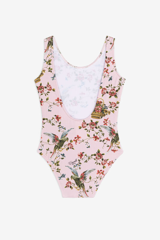 JU Traje de baño con estampado Floral JU Traje de baño con estampado Floral Rosa OJW003-LL011