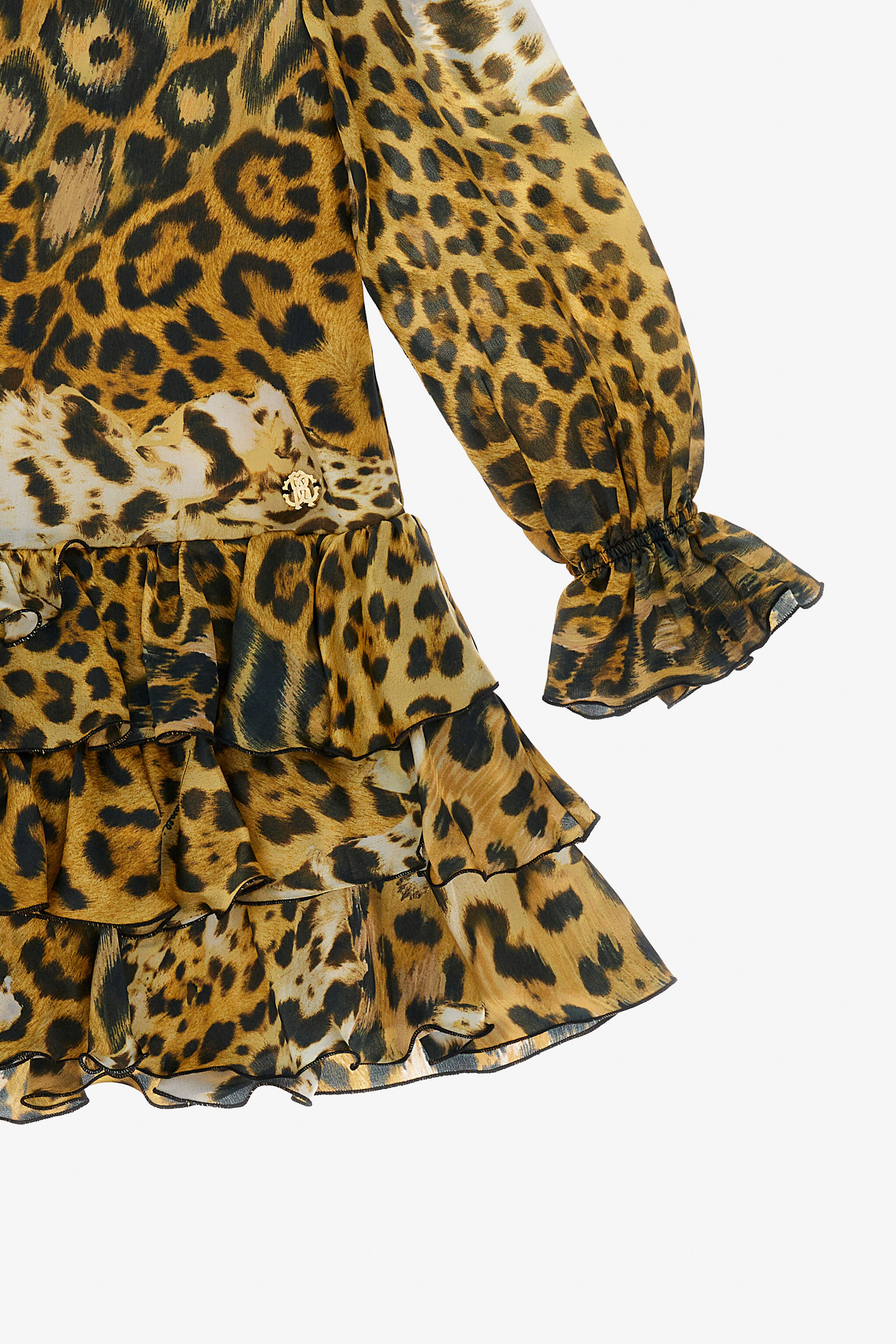 JU Kleid mit Leopardenprint Hellbraun TJT10O-2NM10