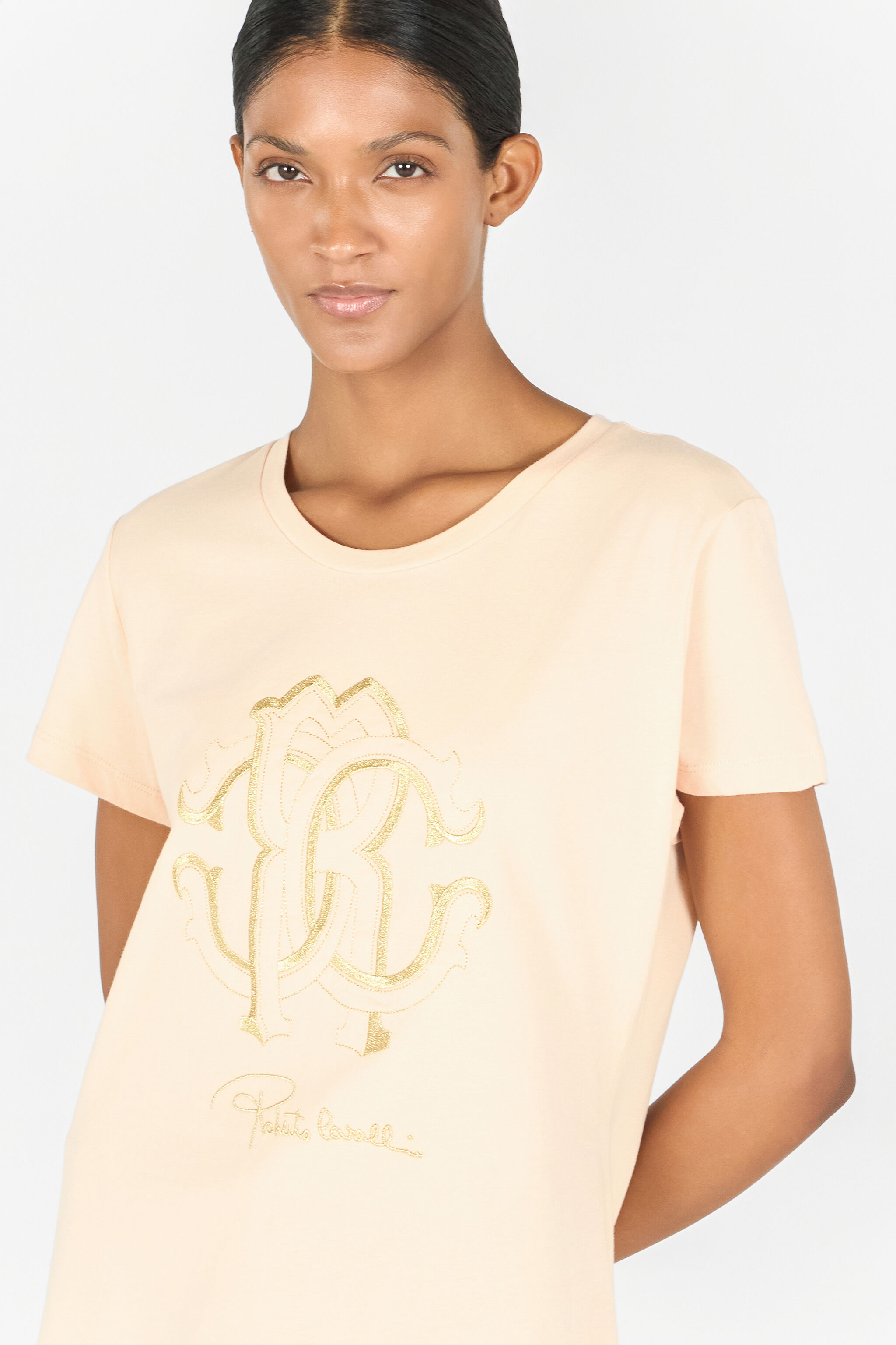 RC Monogram RC T-shirt ROSE OOT60B-JD060