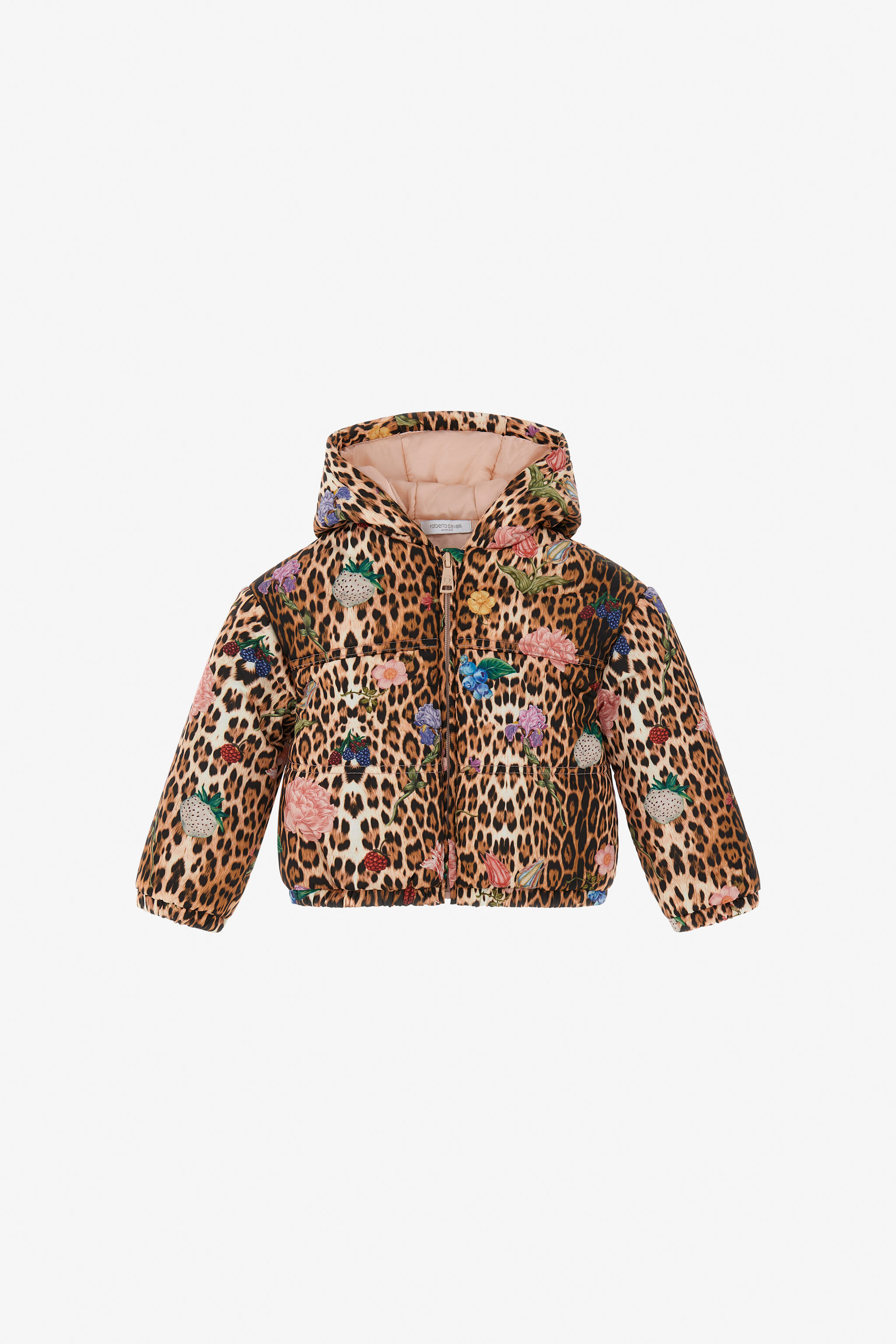 JU Jacke mit Leopardenprint Hellbraun TJT402-5RM00