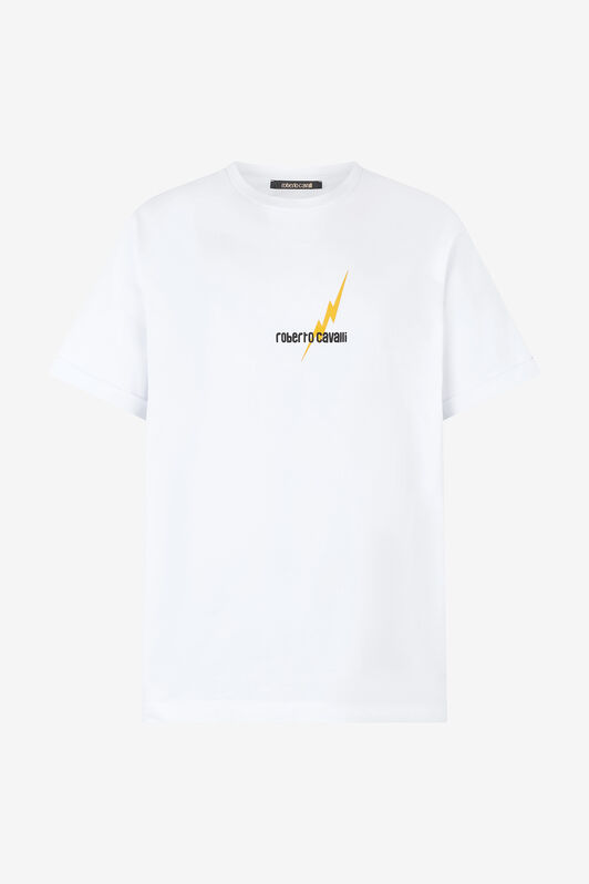 RC T-Shirt With Print And Logo White POT62B-JD060
