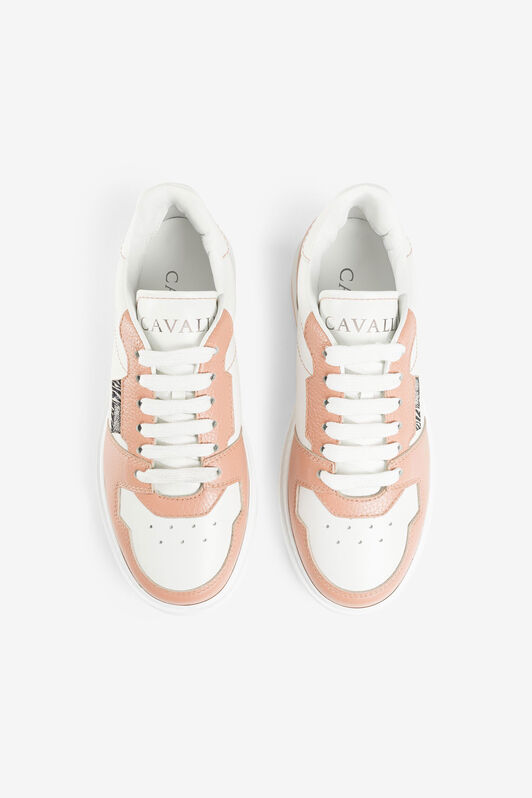 RC Logo-Print Sneakers RC Logo-Print Sneakers BIANCO/NUDE PKS029-PZA44
