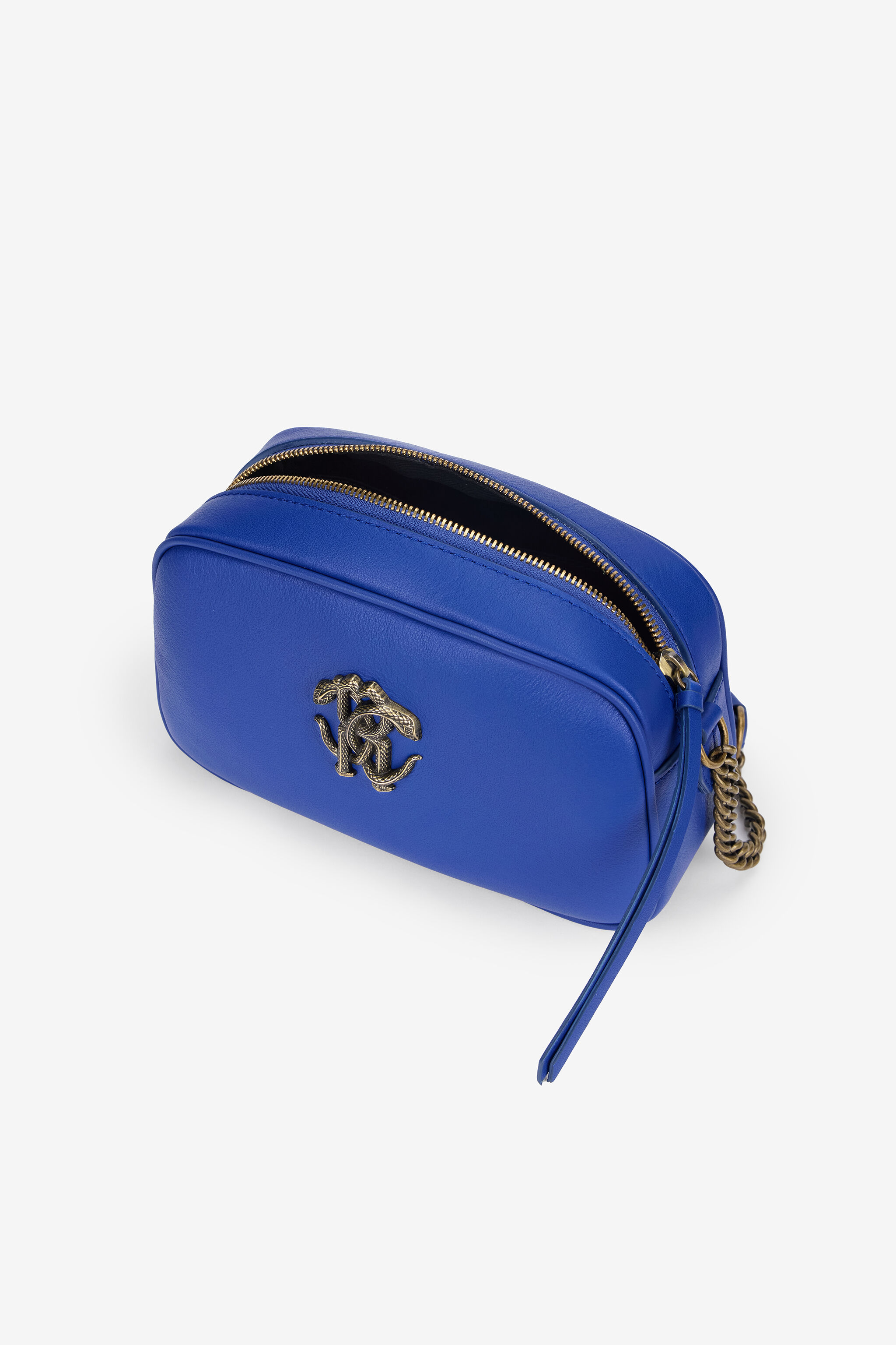 RC Camera Bag With Mirror Snake Monogram BLUE DENIM POB00B-PZ796