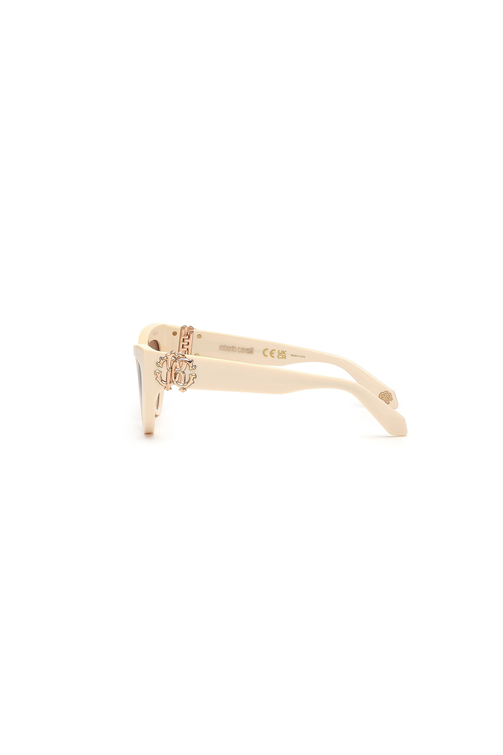 RC Occhiale da sole Roberto Cavalli Monogram Collection SHINY FULL CREAM PD1364-PD230