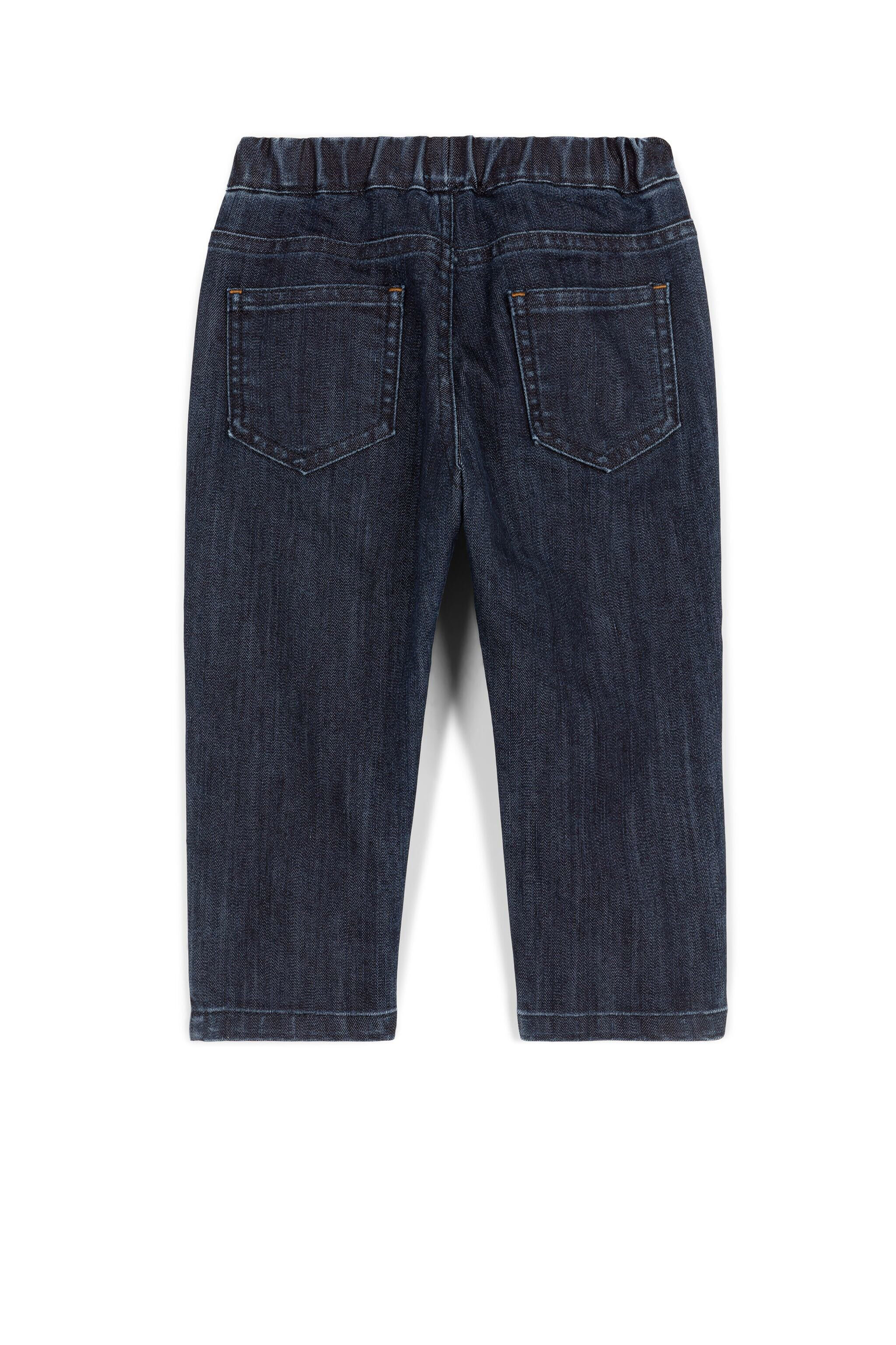 JU Logo-Print Jeans MEDIUM BLUE MJJ275-DS029