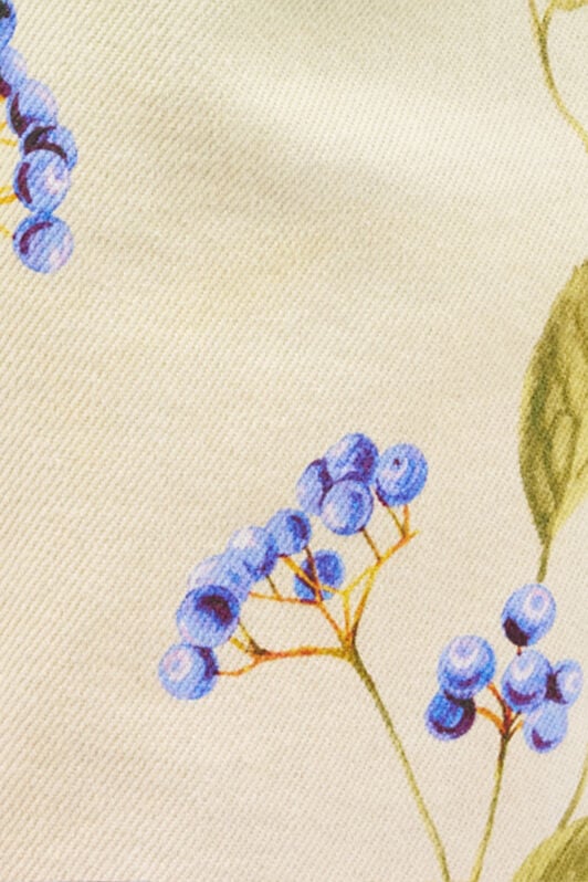 RC Miami Flowers Print Flare Pants GREEN/FUCHSIA WQJ205-DAR32