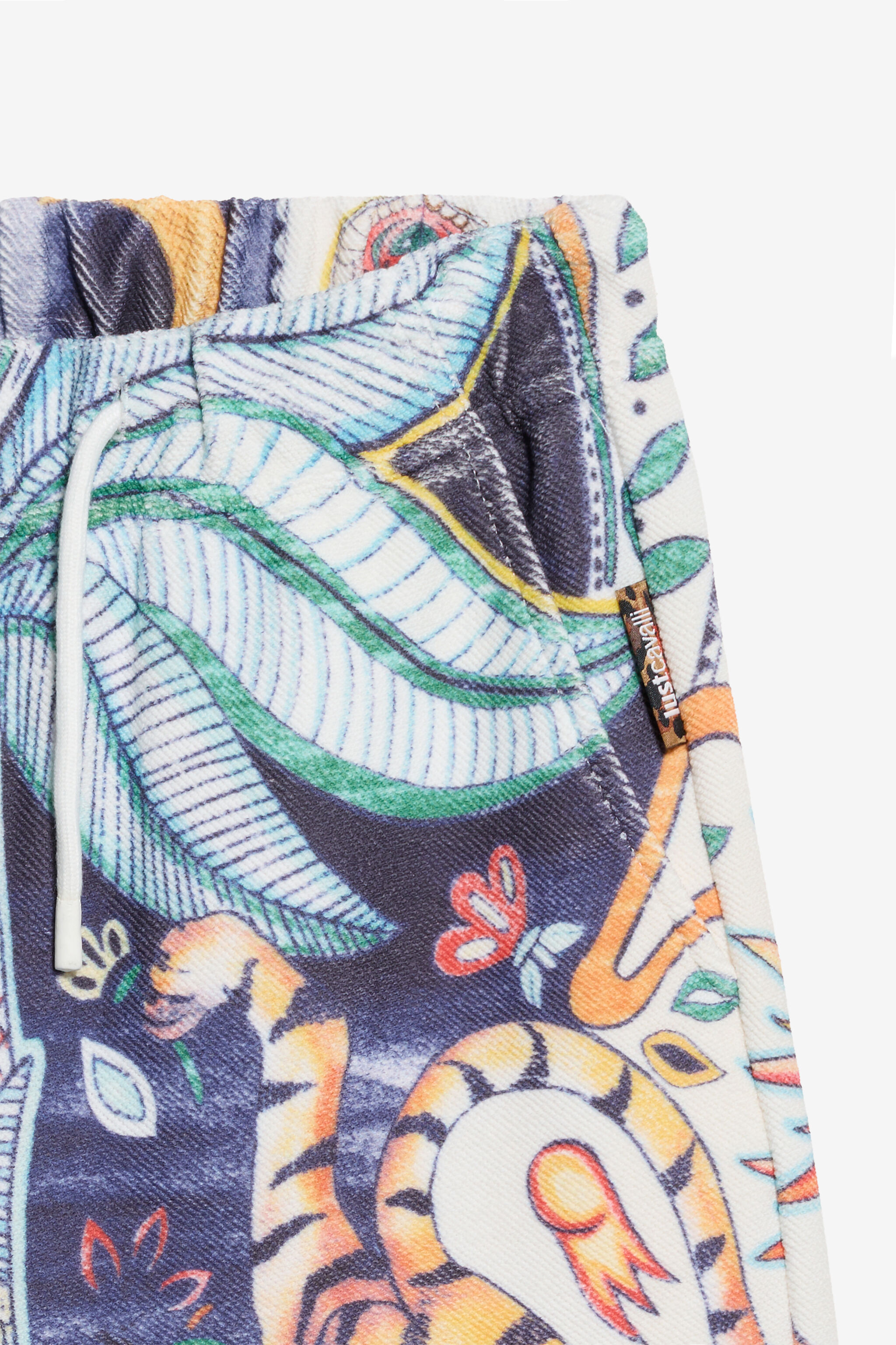 JC Tropical Garden Print Bermuda shorts INDIA DIGITAL WFT20D-2Q001