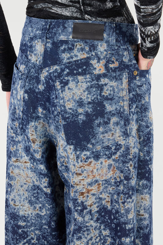 RC Loose Fit Bleached-Effect Jeans RC Loose Fit Bleached-Effect Jeans BLU SCURO VKJ207-VT012