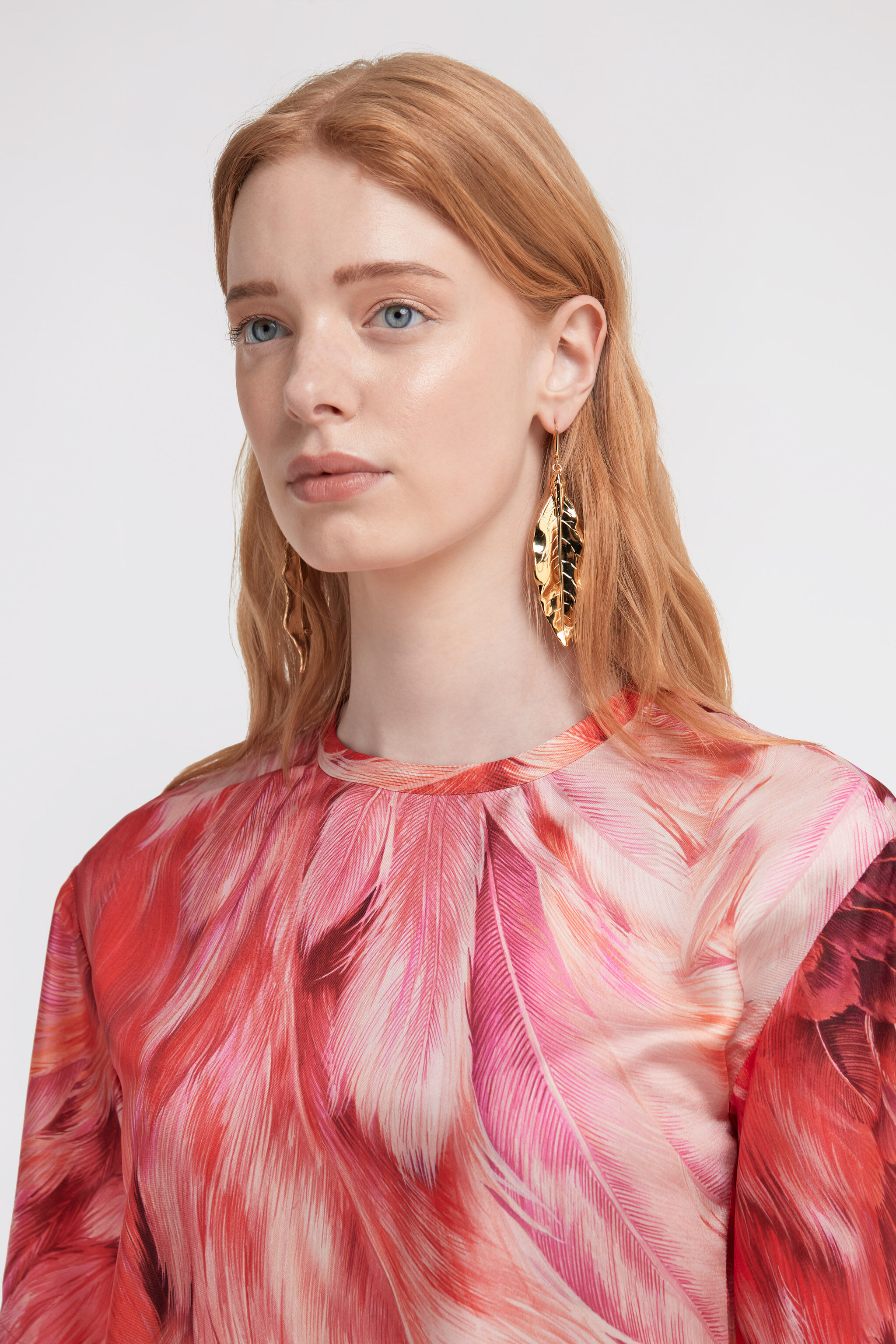 RC Leaf Earrings Oro TWG008-AM001