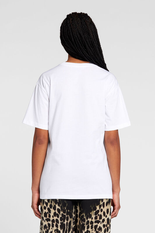 RC Logo-Embroidered Cotton T-Shirt RC Logo-Embroidered Cotton T-Shirt White OKT61A-JD060