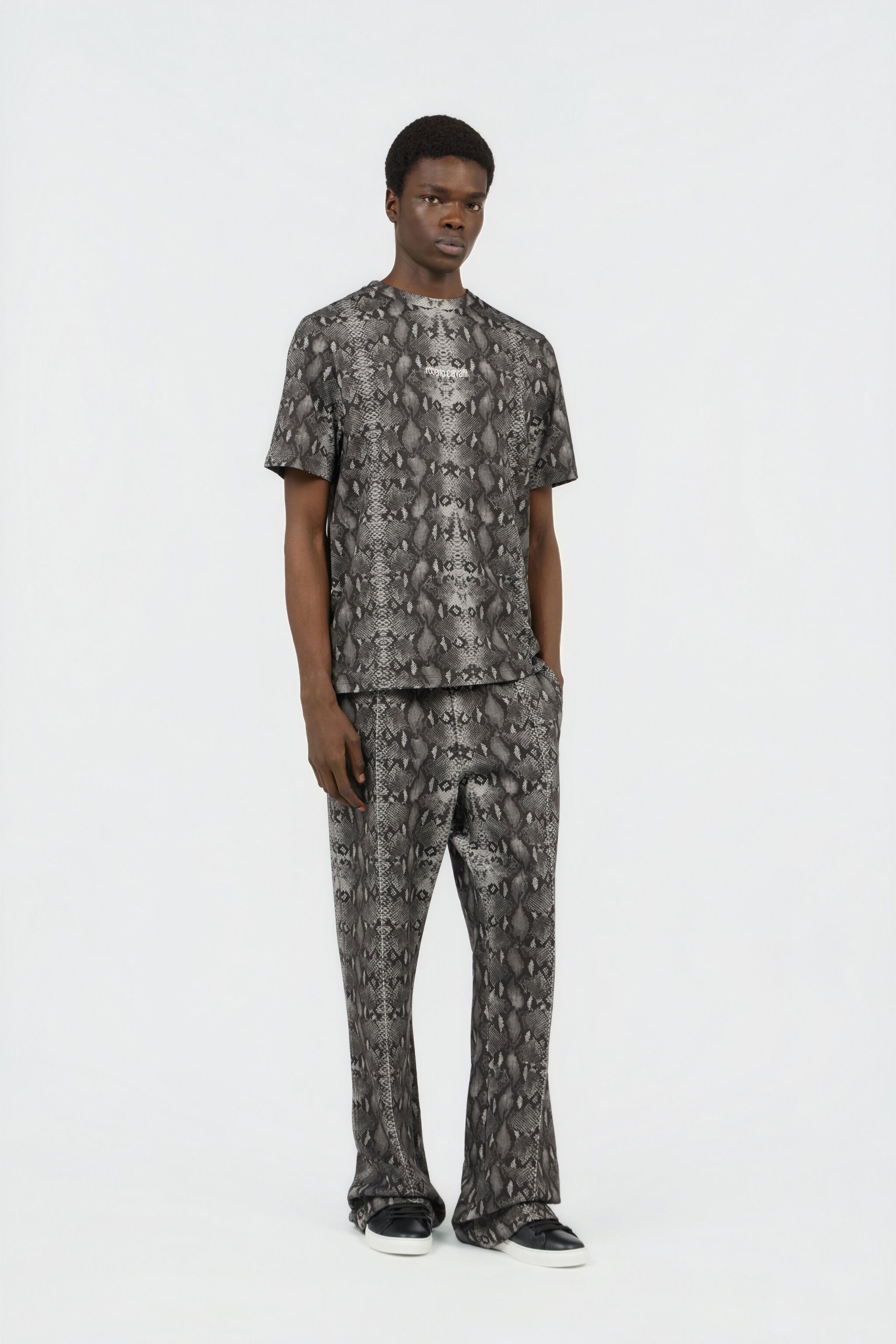 RC Python Print T-Shirt PYTHON DARK GREY SOT60L-JD020