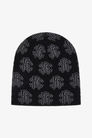 ${brand} Schwarze Mütze mit Monogram RC ${colorDescription} ${masterID}