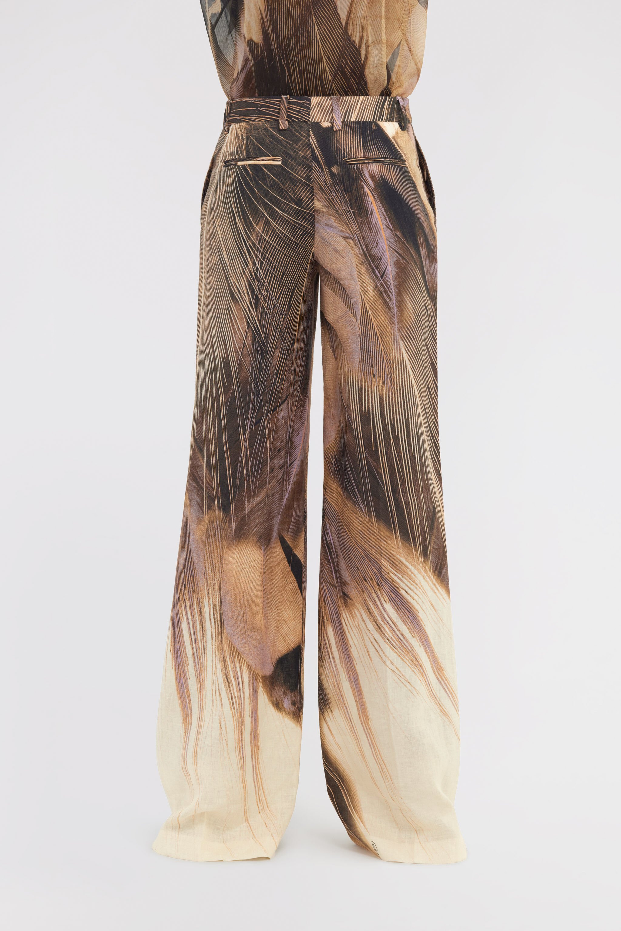 RC Palazzo pants Brown SWT202-3HL73