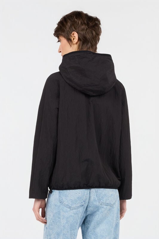 JC Giacca In Nylon con Stampa Tropical Garden 217 AZZURRO + 582 AR WFT348-WF746