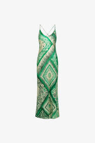 ${brand} Slip-Kleid mit Bandana-Print ${colorDescription} ${masterID}