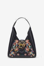 JC Sac d'épaule avec broderie Persian Tarot BLACK WFB031-WF361